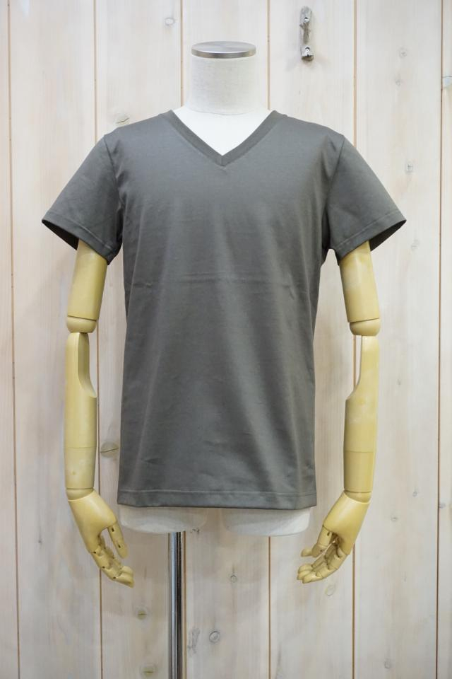 junhashimoto ジュンハシモト 1100000026 101SERIBU V S/S 101セリブVネックTシャツ KHAKI 正規通販 メンズ