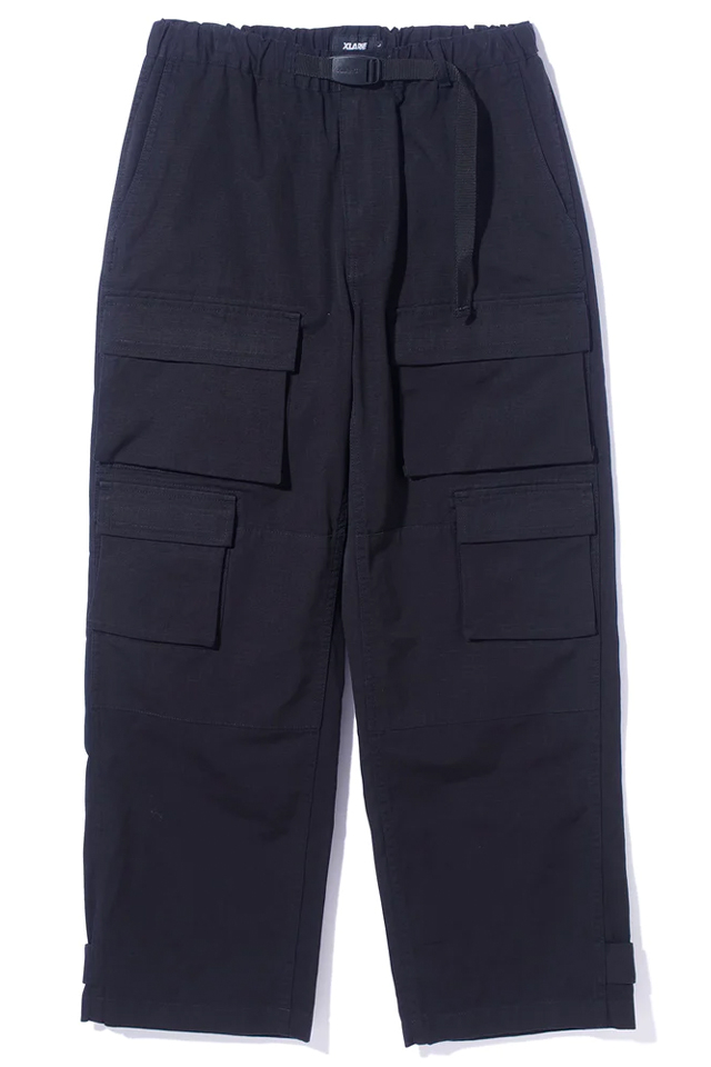 XLARGE エクストララージ 101234031013 EASY CUSTOM CARGO PANTS XLARGE イージーカスタムカーゴパンツ BLACK 正規通販 メンズ レディース