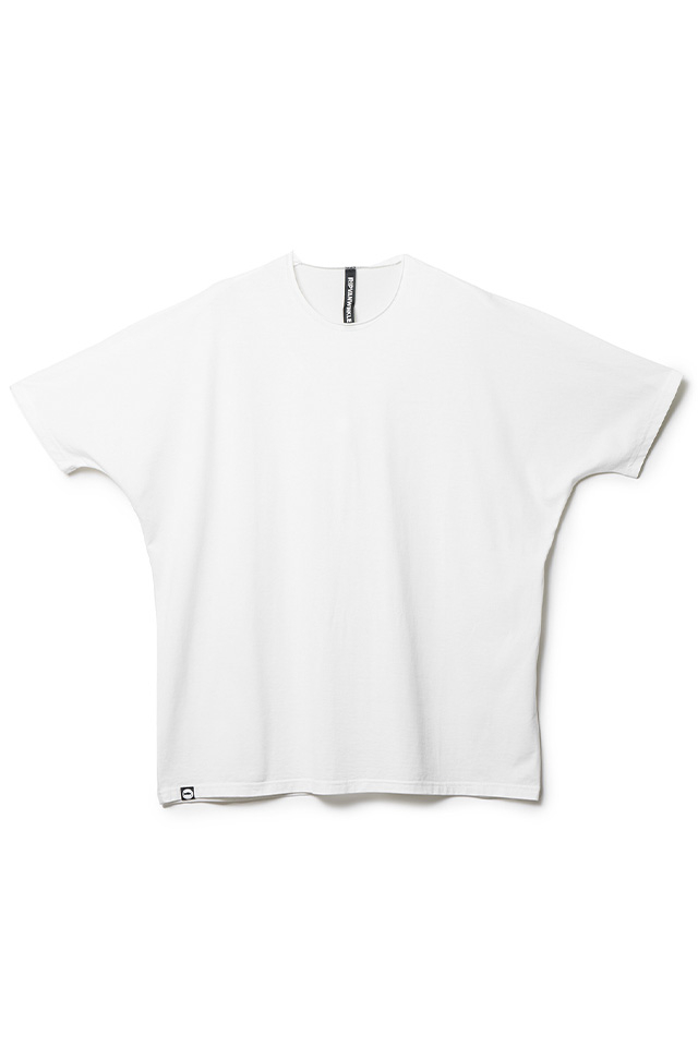 RIPVANWINKLE リップヴァンウィンクル RW-739 BICOLOR DOLMAN-T バイカラードルマンTシャツ WHITE × S.BEIGE 正規通販 メンズ