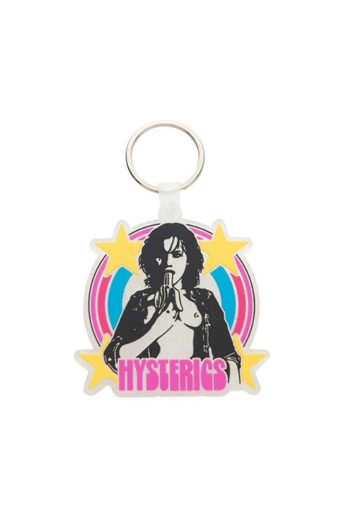 HYSTERIC GLAMOUR ヒステリックグラマー 01241QG05 WOMAN BANANA キーホルダー WHITE 正規通販 レディース