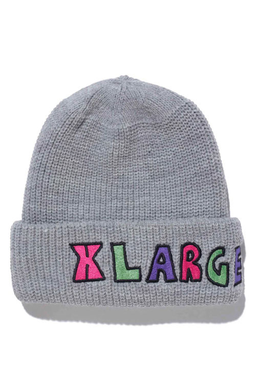 XLARGE エクストララージ 101233051008 TIM COMIX BEANIE XLARGE ビーニー ASH 正規通販 メンズ レディース