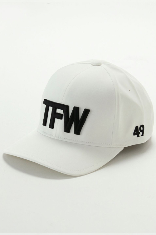 TFW49 ティーエフダブリューフォーティーナイン T132320006 TECHNICAL CAP キャップ WHITE 正規通販 メンズ ゴルフ 2024年3月31日入荷予定