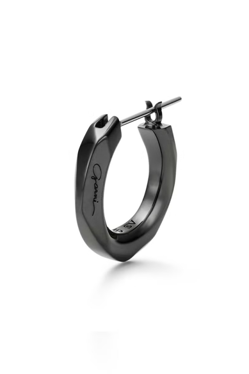 GARNI ガルニ GP20016 Crockery Pierce - L クロッケリー ピアス - L BLACK (片耳用) 正規通販 メンズ レディース
