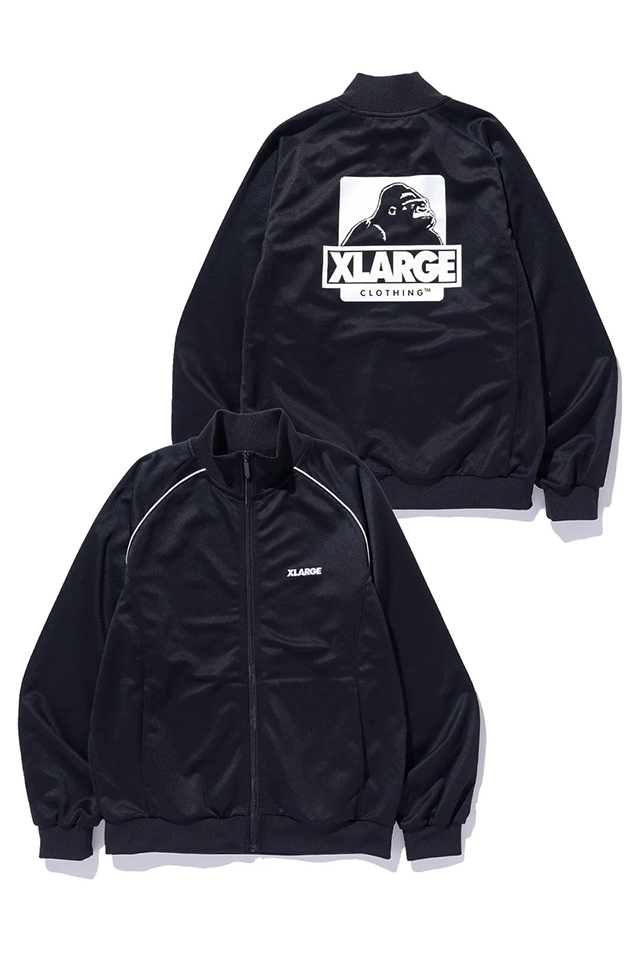 XLARGE エクストララージ 101261021009 OG TRACK JACKET トラックジャケット BLACK 正規通販 メンズ レディース