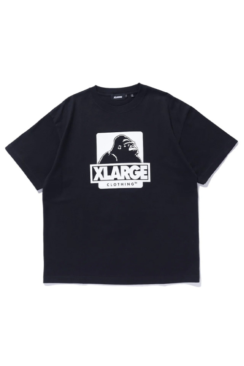 XLARGE エクストララージ 101262011038 OG BOX S/S TEE Tシャツ BLACK 正規通販 メンズ レディース