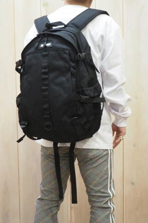 XLARGE エクストララージ 101238053002 MILITARY BACKPACK ミリタリーバックパック BLACK 正規通販 メンズ レディース