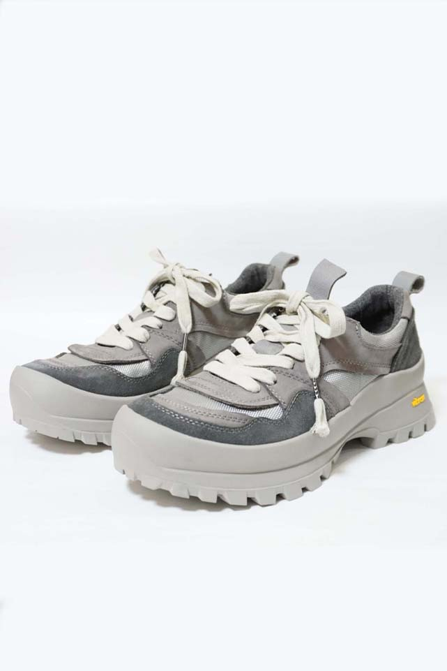 The Viridi-anne ザ ヴィリジアン VI-4000-09 LACE-UP SNEAKERS レースアップスニーカー GRAY 正規通販 メンズ