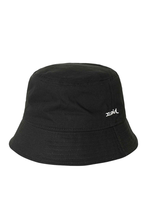 X-girl エックスガール 105232051002 BASIC BUCKET HAT X-girl バケットハット BLACK 正規通販 レディース