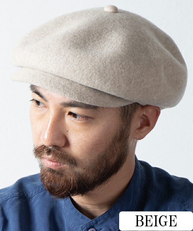 RACAL ラカル RL-21-1186 Classic Wool Knit Casquette キャスケット 正規通販 メンズ