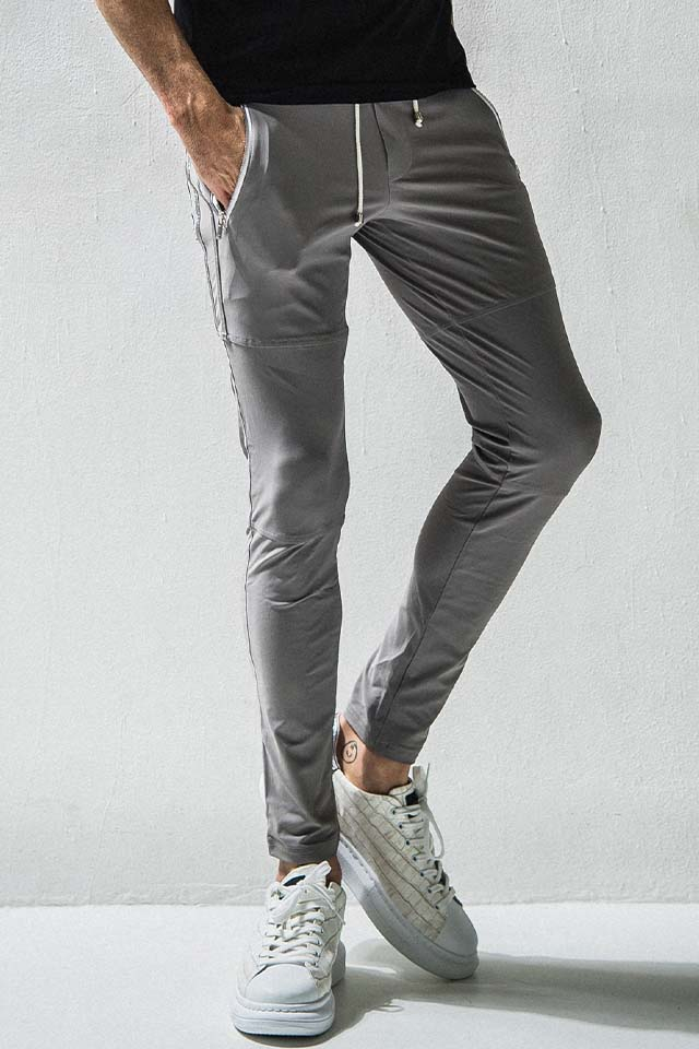 RESOUND CLOTHING リサウンドクロージング BAISIC-ST-009 Johnson LINE NYLON PT ジョンソンラインナイロンパンツ GRAYLSILVER 正規通販 メンズ 2026年3月15日入荷予定