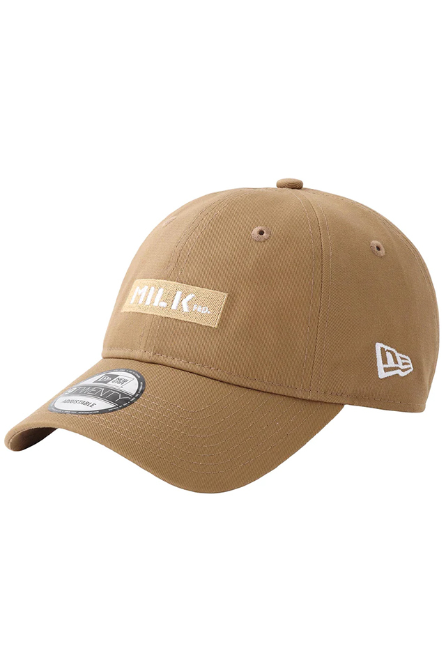 MILKFED. ミルクフェド 103232051001 MILKFED.xNEW ERA BAR CAP コラボキャップ BEIGE 正規通販 レディース