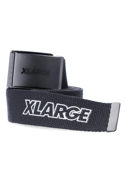 XLARGE エクストララージ 101234054002 STANDARD LOGO EZ LOC BELT XLARGE ベルト BLACK 正規通販 メンズ レディース