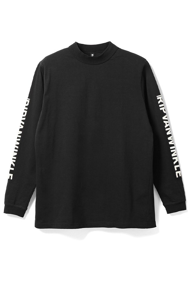 RIPVANWINKLE リップヴァンウィンクル RW-800 PRINT L/S プリントロングスリーブTシャツ BLACK 正規通販 メンズ 2026年2月28日入荷予定