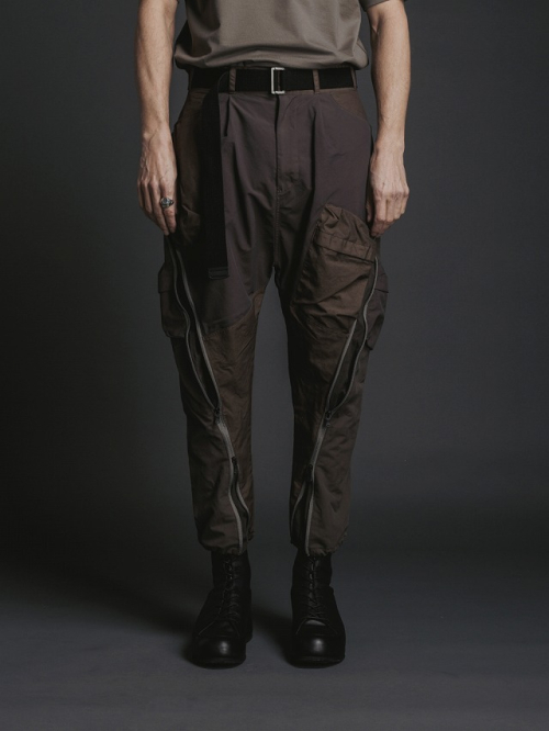 The Viridi-anne ザ ヴィリジアン VI-3509-04 TACTICAL PANTS タクティカルパンツ BROWN GRAY 正規通販 メンズ