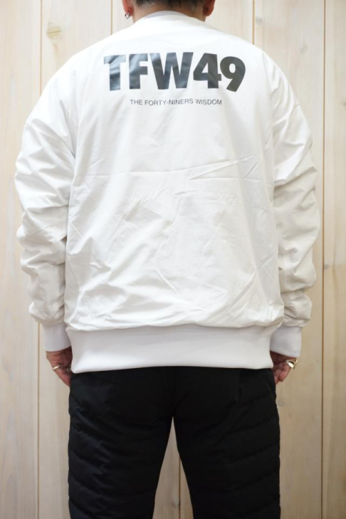 TFW49 T042220014 REVERSIBLE P/O リバーシブルプルオーバー WHITE × WHITE 正規通販 メンズ ゴルフ