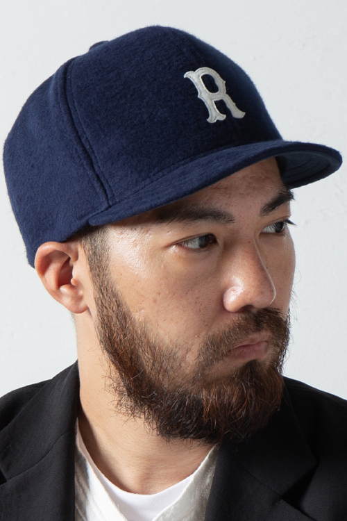 RACAL RL-21-1190 "R" Patch Cotton Frannel Umpire Cap アンパイアキャップ NAVY 正規通販 メンズ