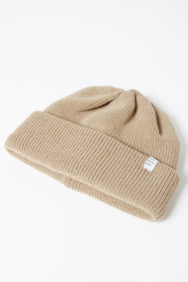 RACAL ラカル RL-24-1352 2way Plain Color Knit Beanie 2ウェイプレーンカラーニットビーニー BEIGE 正規通販 メンズ