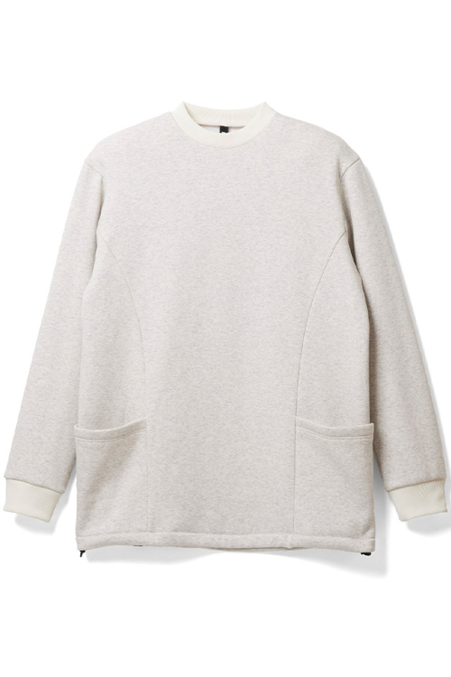 RIPVANWINKLE リップヴァンウィンクル RB-728 SIDE POCKET JERSEY サイドポケットジャージー SNOW WHITE 正規通販 メンズ 2025年10月31日入荷予定