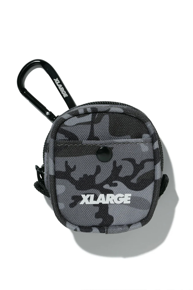XLARGE エクストララージ 101261054005 SOFT EARPHONE CASE イヤホンケース GRAY 正規通販 メンズ レディース