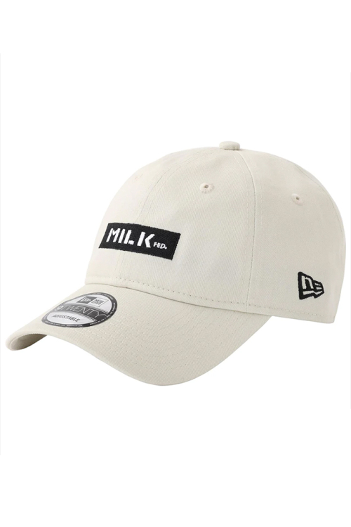 MILKFED. ミルクフェド 103232051001 MILKFED.xNEW ERA BAR CAP コラボキャップ OFF WHITE 正規通販 レディース