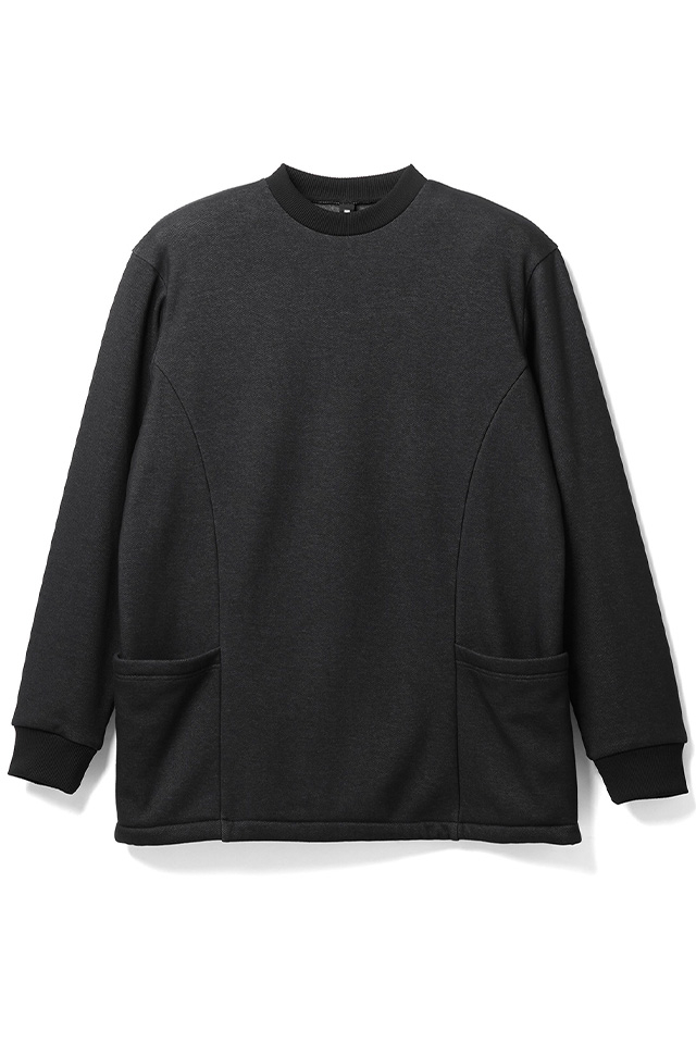 RIPVANWINKLE リップヴァンウィンクル RB-728 SIDE POCKET JERSEY サイドポケットジャージー CARBON BLACK 正規通販 メンズ 2025年10月31日入荷予定