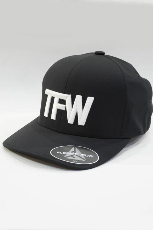 TFW49 ティーエフダブリューフォーティンナイン T132210011 6 PANEL CAP 6パネルキャップ BLACK×WHITE 正規通販 メンズ ゴルフ