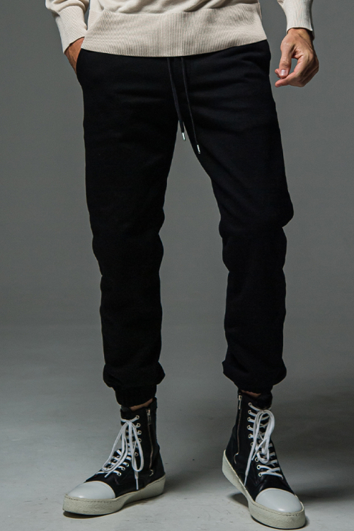 RESOUND CLOTHING リサウンドクロージング RC29-ST-028 MIKE SWEAT PANTS マイクスウェットパンツ BLACK 正規通販 メンズ