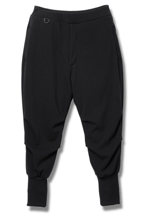 RIPVANWINKLE リップヴァンウィンクル RB-542 BALLOON JERSEY バルーンジャージーパンツ BLACK 正規通販 メンズ 2023年10月入荷予定