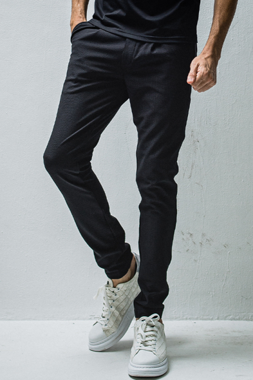 RESOUND CLOTHING  リサウンドクロージング RC27-ST-016T CHRIS EASY TUCK PANTS クリスイージータックパンツ BLACK 正規通販 メンズ