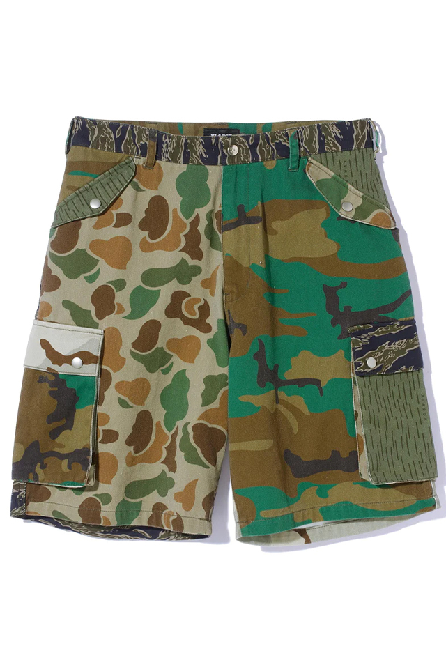 XLARGE エクストララージ 101232031018 CRAZY CAMO CARGO SHORT PANTS XLARGE カーゴショートパンツ CAMO 正規通販 メンズ レディース