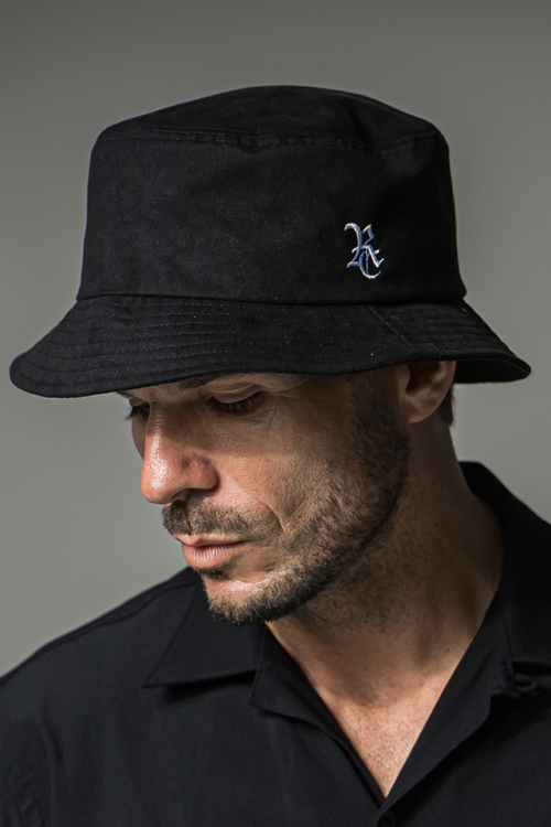 RESOUND CLOTHING リサウンドクロージング RC37-CAP-003 Suede bucket hat エコレザースウェードバケットハット BLACK 正規通販 メンズ 2025年9月30日入荷予定