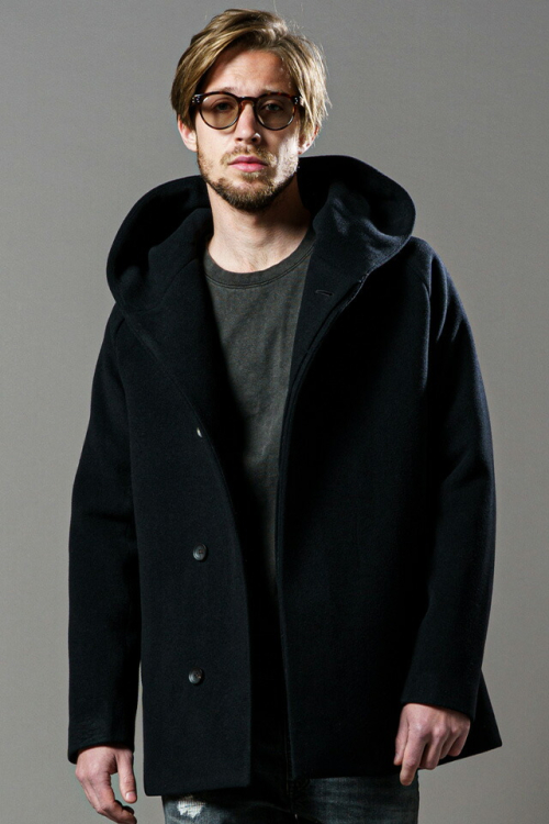 wjk ダヴルジェイケイ 1867 wl77a short witch coat ショートウィッチコート BLACK 正規通販 メンズ