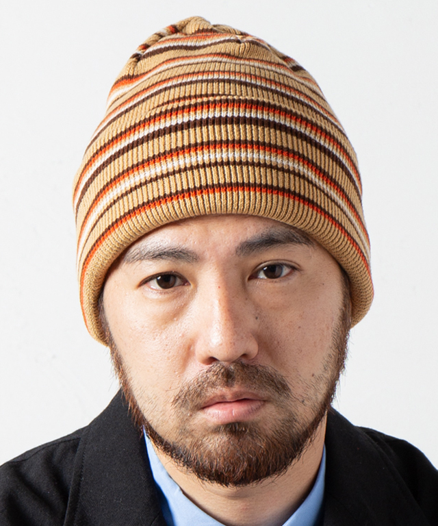 RACAL ラカル RL-22-1241 4Way Multi-border Knit Cap コットンニットキャップ BEIGE 正規通販 メンズ