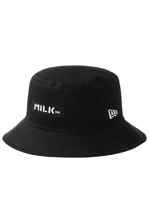 MILKFED. ミルクフェド 103232051003 MILKFED.xNEW ERA BAR HAT コラボハット BLACK 正規通販 レディース