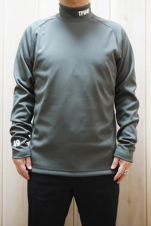 TFW49 ティーエフダブリューフォーティーナイン T102220017 WARM MOCKNECK LS T ウォームモックネックロングスリーブTシャツ CH × CH 正規通販 メンズ ゴルフ