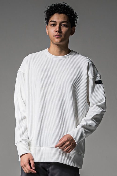 RESOUND CLOTHING リサウンドクロージング RC37-C-002 rail l loose trainer ルーズトレーナー WHITE 正規通販 メンズ 2025年10月5日入荷予定