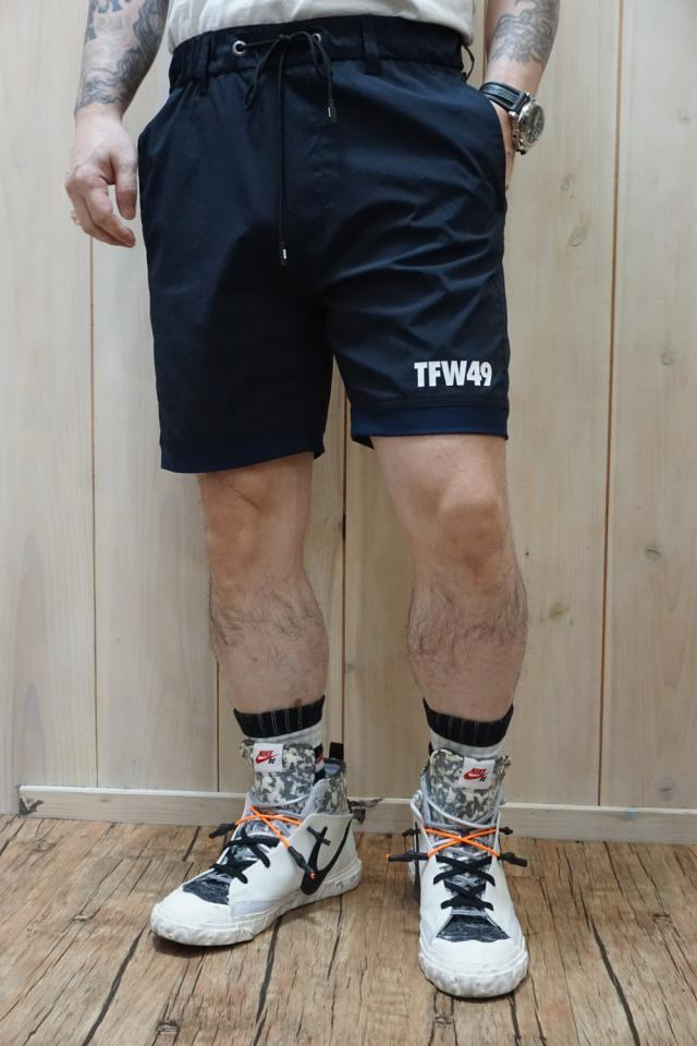 メンズ TFW49 ティーエフダブリューフォーティーナイン T072210020 NYLON SHORT PANTS ナイロンショートパンツ NAVY 正規通販 ゴルフ