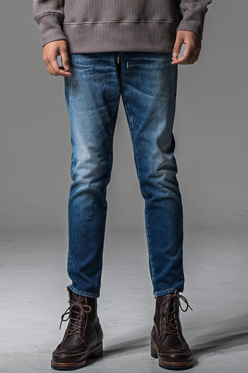 RESOUND CLOTHING  リサウンドクロージング RC37-ST-020 MICK DENIM JERSEY ミックデニムジャージーンズ DIND 正規通販 メンズ 2025年9月25日入荷予定