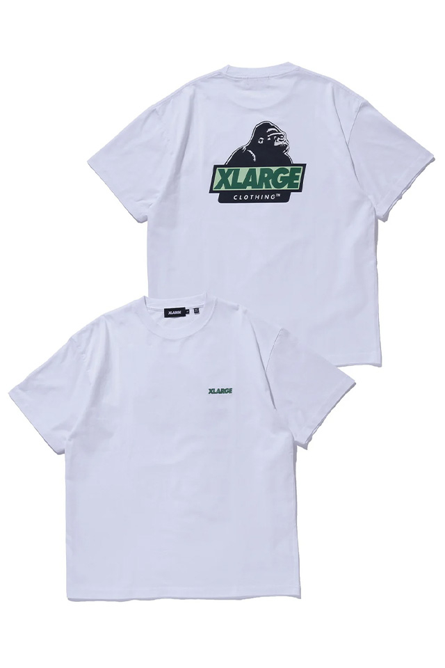 XLARGE エクストララージ 101262011039 SLANTED OG S/S TEE Tシャツ WHITE 正規通販 メンズ レディース