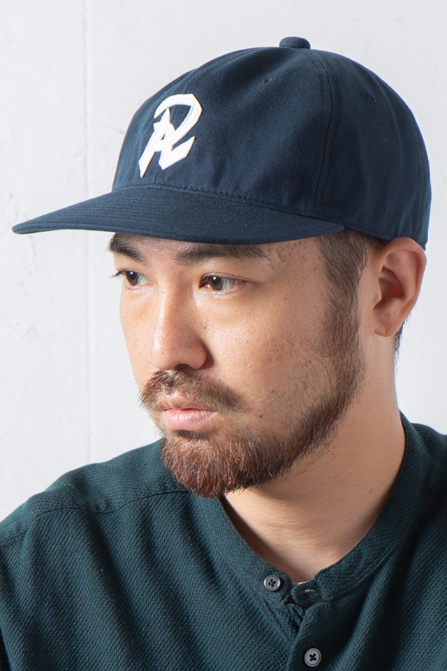 RACAL ラカル RL-23-1275 Cotton Twill Old B.B Cap "R" ベースボールキャップ NAVY 正規通販 メンズ レディース