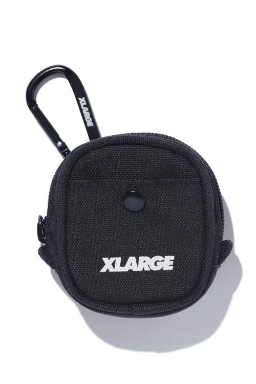 XLARGE エクストララージ 101261054005 SOFT EARPHONE CASE イヤホンケース BLACK 正規通販 メンズ レディース