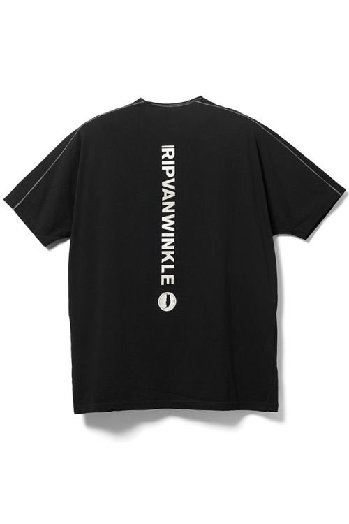 RIPVANWINKLE リップヴァンウィンクル RW-840 MARBLE-T マーブルTシャツ MARBLE BLACK 正規通販 メンズ 2026年4月30日入荷予定