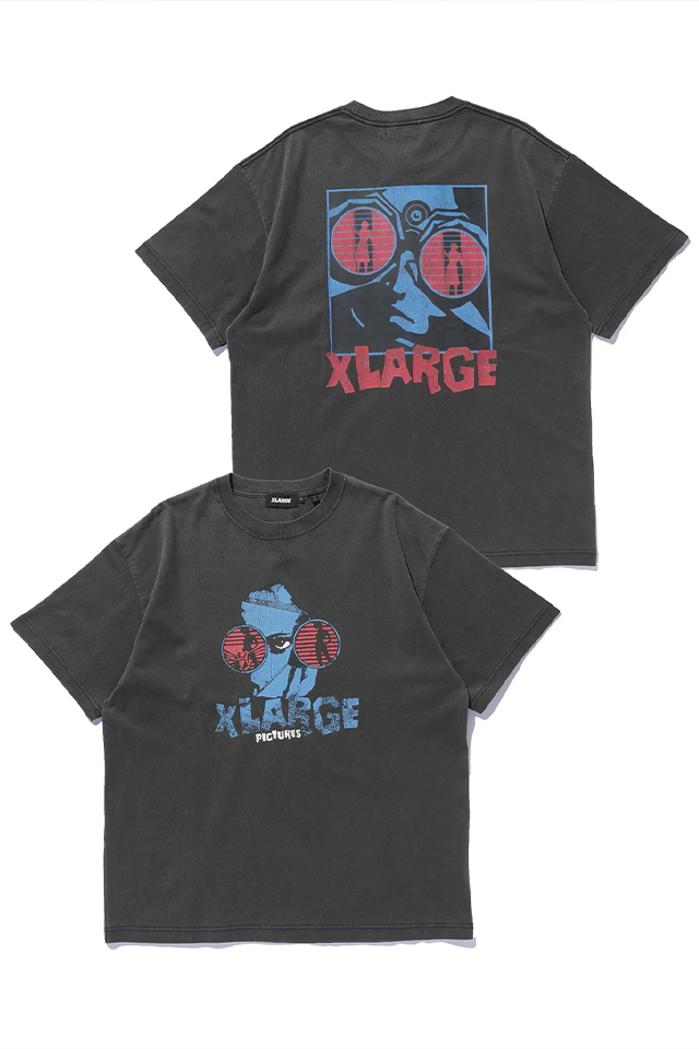 XLARGE エクストララージ 101262011028 PICTURES S/S TEE Tシャツ BLACK 正規通販 メンズ レディース