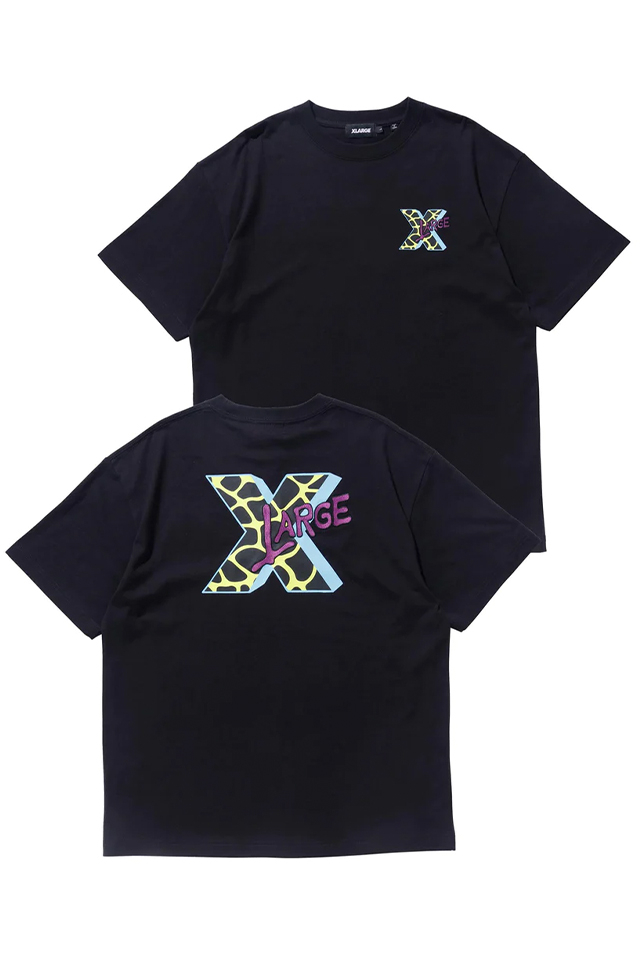 XLARGE エクストララージ 101231011018 ANIMAL LOGO S/S TEE XLARGE Tシャツ BLACK 正規通販 メンズ レディース