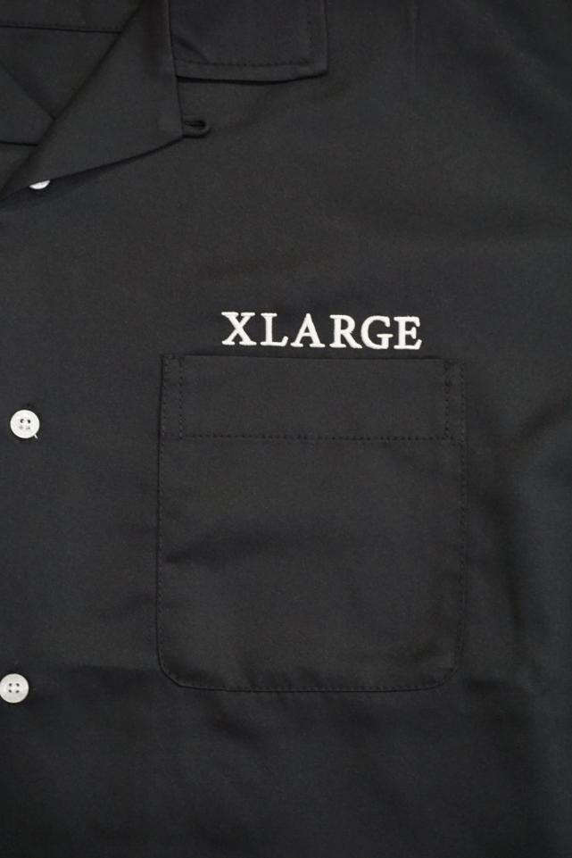 XLARGE エクストララージ / XLARGE エクストララージ 101232014002 BOWLING CLUB S/S SHIRT XLARGE シャツ BLACK 正規通販 メンズ レディース /MOLOTOV COCKTAIL モロトフカクテル 通販