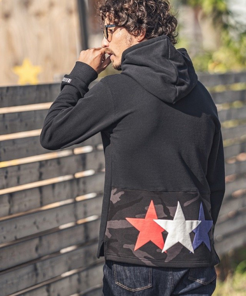 メンズ felkod フィルコッド F21S270 Back Trico Star Zebra Parka パーカー 正規通販