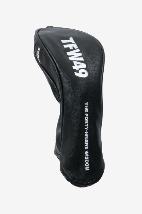 TFW49 ティーエフダブリューフォーティーナイン T132520006 LEATHER UT HEAD COVER UT用ヘッドカバー BLACK 正規通販 ゴルフ メンズ レディース