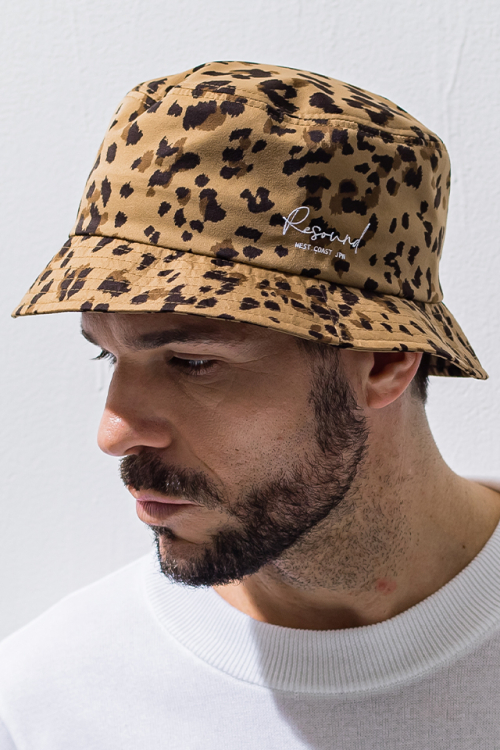 RESOUND CLOTHING リサウンドクロージング RC28-CAP-003 bucket hat バケットハット LEOPARD 正規通販 メンズ