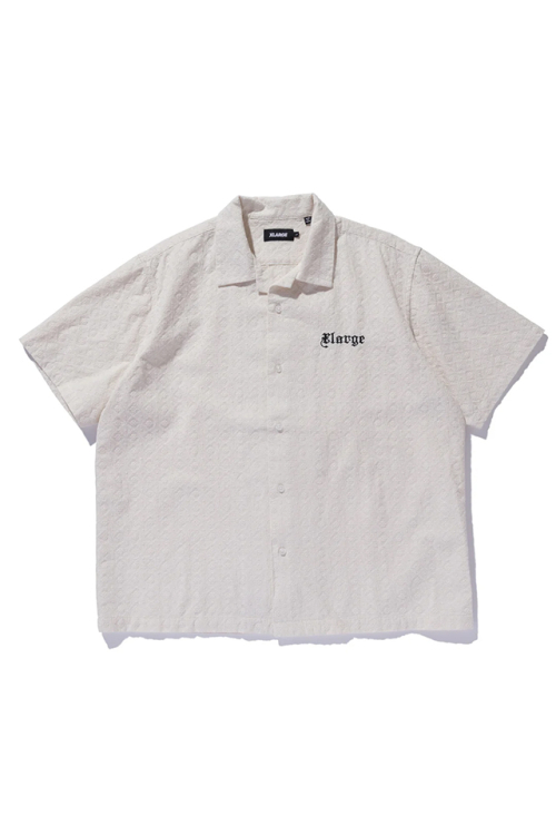 XLARGE エクストララージ 101252014005 EMBROIDERED S/S LACE SHIRT レースシャツ WHITE 正規通販 メンズ レディース