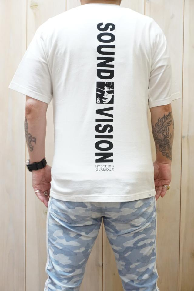 HYSTERIC GLAMOUR ヒステリックグラマー 02221CT12 SPYNAL HYS Tシャツ WHITE 正規通販 メンズ